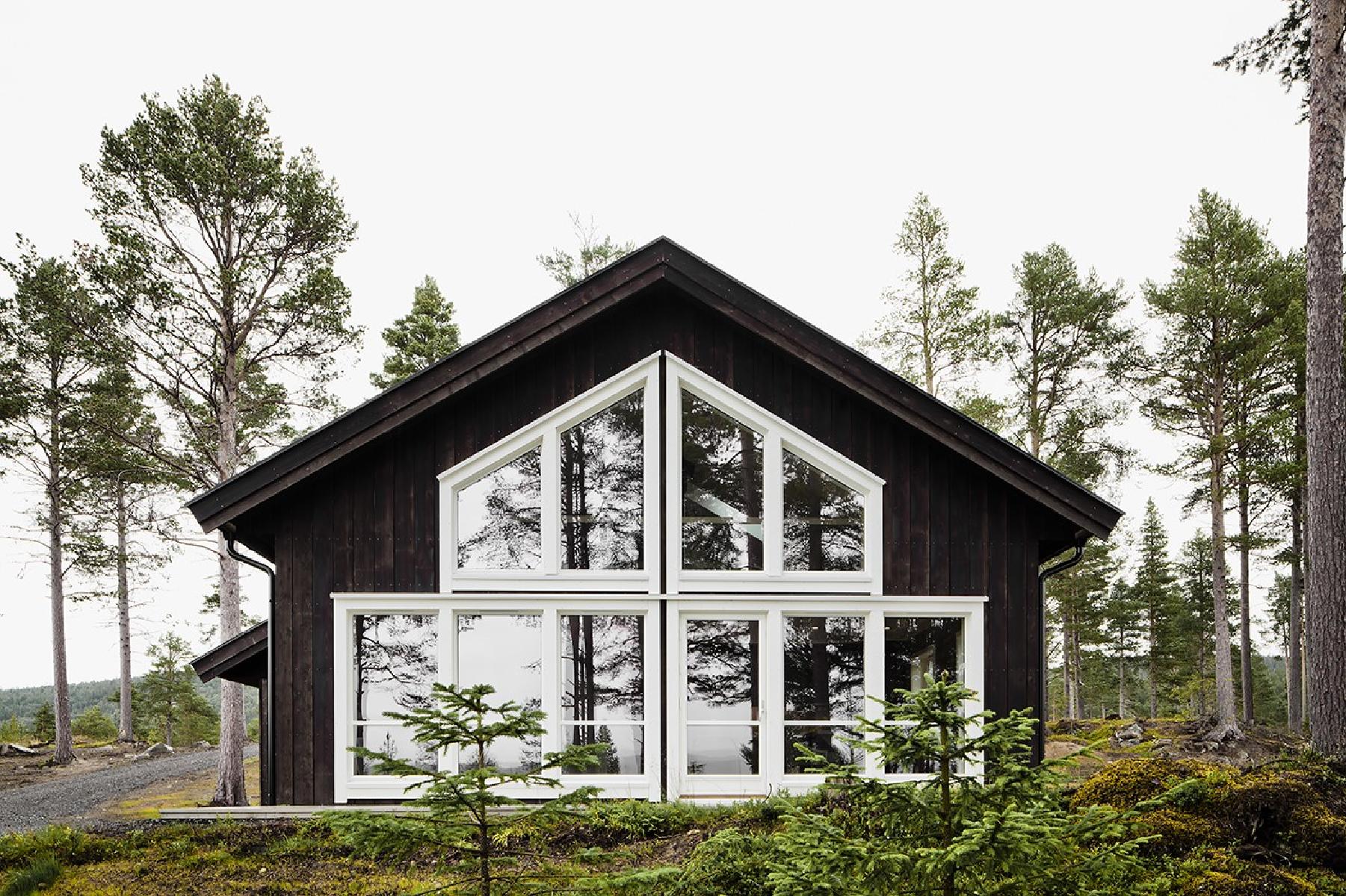 загородный дом в скандинавском стиле