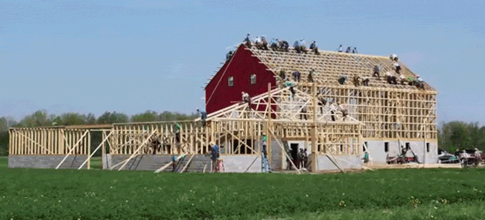 Быстрое строительство дома